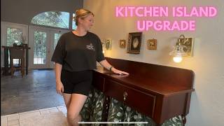 DIY Kitchen Island on a BUDGET Facebook Marketplace Find