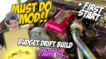 Every Drift car NEEDS this mod !! | + S13 First Start ! | S13 Budget Drift Build - Part 6