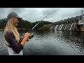 This Giant Spillway was LOADED! (Insane Fishing!!!)