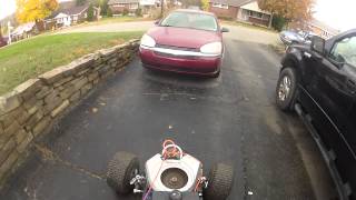 Craftsman Racing Mower (First Test drive)
