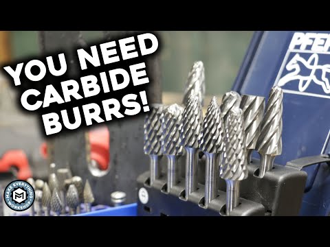 The Amazing Carbide Burr - Metal Working Tools You Need!!