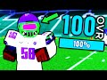 How I Became 100 OVERALL in Ultimate Football! (ROBLOX)