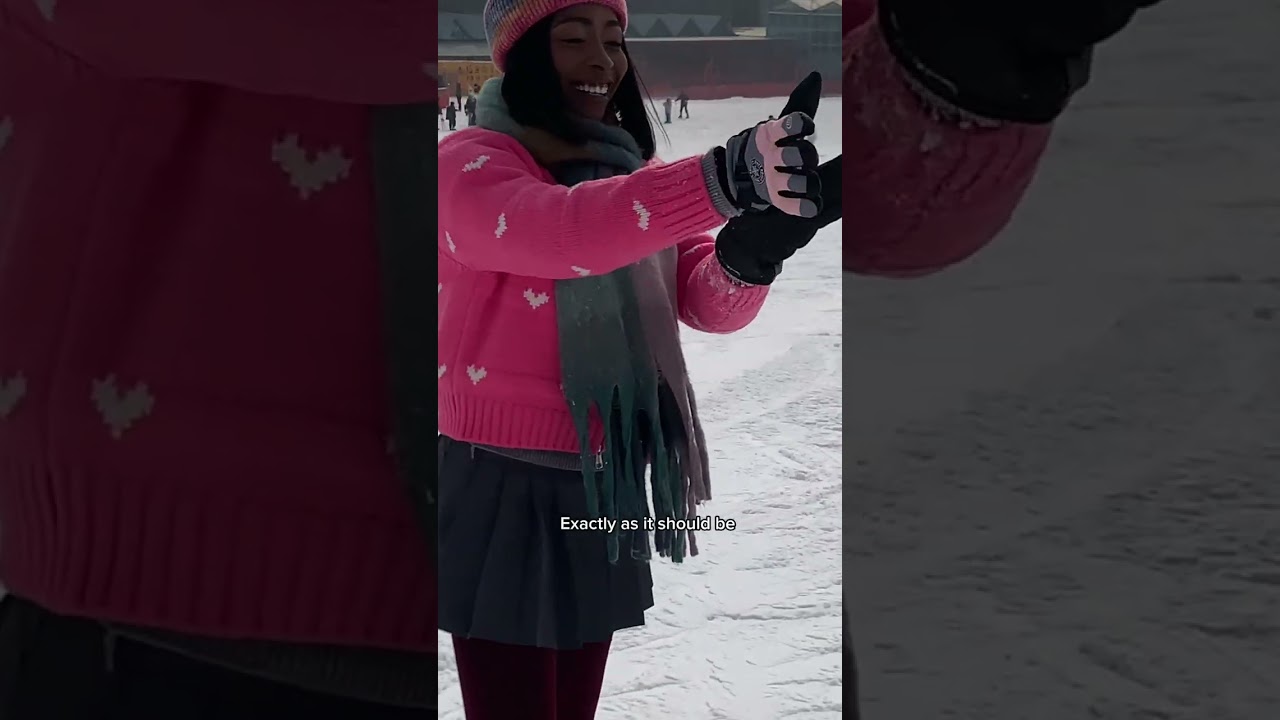 My First Ice skiing experience in China | it’s my 30th birthday 🎊🎂