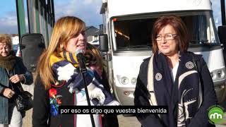 Inauguración área autocaravanas de Melide - Camino de Santiago