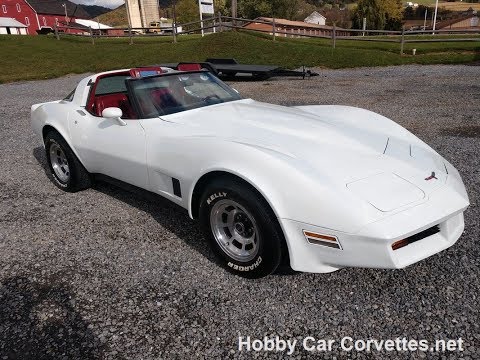 1981 White Corvette 4spd For Sale Youtube