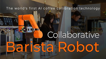 [BeeNee] Collaborative Barista Robot System with AI coffee calibration technology