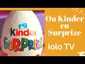 Kinder surprise egg in the toy oven, Opening videos for kids