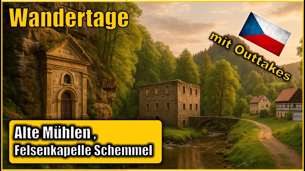Alte Mühle Jetřichovice, Grundmühle, Felsenkapelle Schemmel | Böhmische Schweiz | S10 F2
