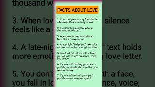 Physycology Facts About Love#Physycology facts