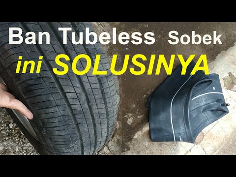 Video: Bisakah Ban mobil tubeless diperbaiki?