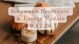 Schumann Resonance Energy Update 9.17.26