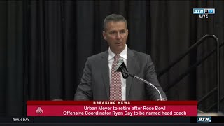 Urban Meyer Announces His Retirement | Ohio State | Big Ten Football