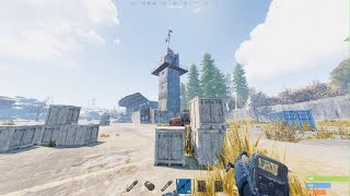 Rust Console edition Snaky Airfield 1v2 Quick