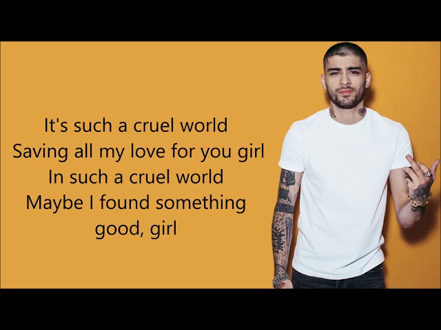 Snakehips ft. ZAYN - Cruel (lyrics) class=