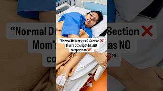 normal ya C-section #delivery #motherhood #mom #maa #normaldelivery