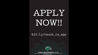NSUOK RA Selection 2020-21