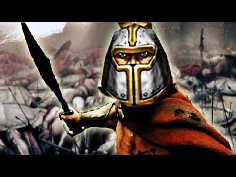Видео: 300 спартанцев в warcraft!
