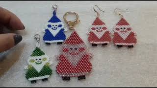 How To Make Santa Claus Beads| Maggy_maggy Accessories