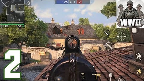 World war heroes (WW2) - Gameplay walkthrough part 2 - explore new strategy - (Android, iOS)