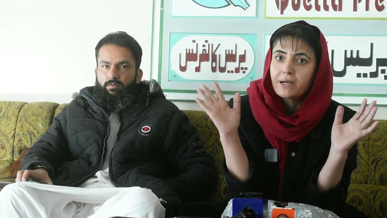 "Rozeena Khilji's Press Conference: Quetta Foundation