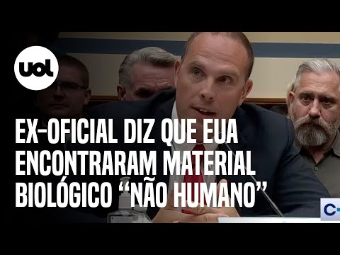 Ex-oficial diz em audiência sobre OVNIs que EUA encontraram material biológico 'não humano' em naves