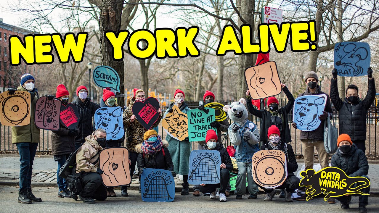 NEW YORK ALIVE! Blending Performance and Data Art | Nightingale