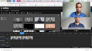 Adding a Transition in WeVideo