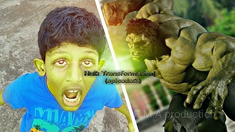 The Hulk Transformation| (episode:3) |editing test |edit with mobile|