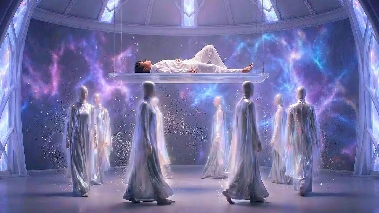 Cosmic Healing Frequencies | Pleiadian Music for Deep Pain Release ...