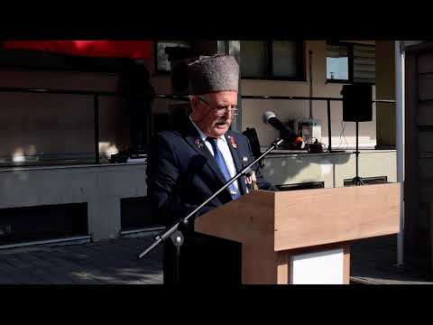 Gaziler Eyüpsultan  Temsilcisi Abdullah Çaylak'ın: Gaziler günü 100 yılında yaptığı konuşması