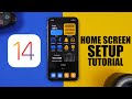 Amazing iOS 14 Home Screen SETUP - Tutorial !