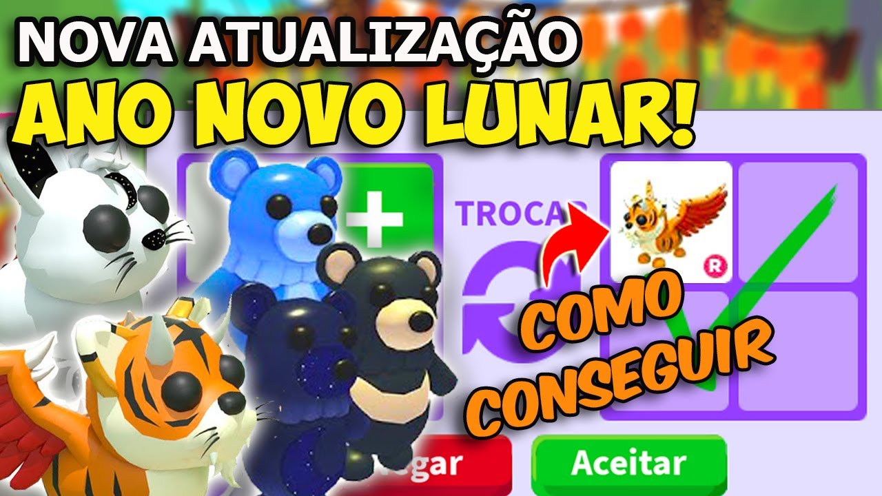 ROBLOX e ADOPT ME - Vendas, Compras e Trocas de Contas, Robux