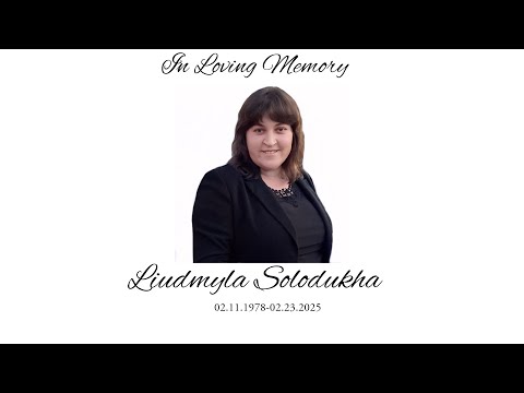 3/2/2025 Liudmyla Solodukha