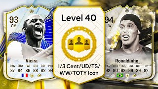 LEVEL 40 ICON PICKS & PACKS! 😲 FC 24 Ultimate Team