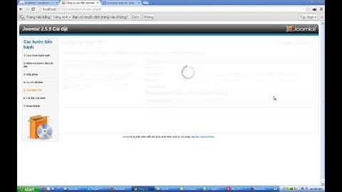 hướng dẫn  cài đặt Quickstart joomla cho mọi người