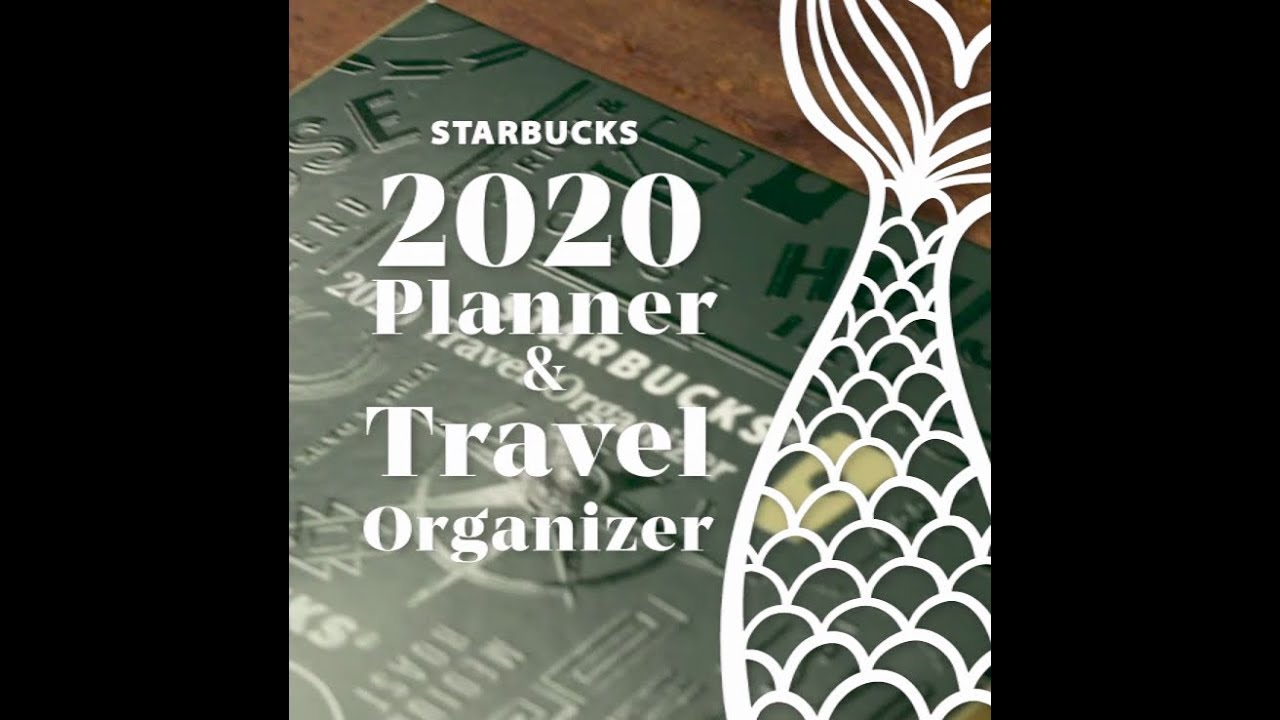 The Starbucks 2020 Planner & Travel Organizer are here and they're awesome!
