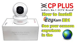 Famous E21 eazykam cp plus e21 2mp full hd camera cpplus wifi camera configuration E21 CP Plus Unboxing E21 Net Worth