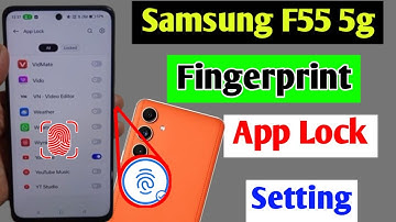 Samsung f55 5g app lock fingerprint | how to set app lock fingerprint Samsung f55 5g