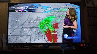 McCall Vrydaghs weather update for Dayton,Ohio Whio t.v.