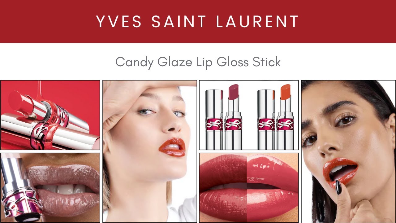 YSL Candy Glaze Lip Gloss Stick Review With Photos