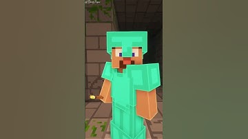 Minecraft but Herobrine Guards the End Portal #shorts #minecraft #animation #herobrine
