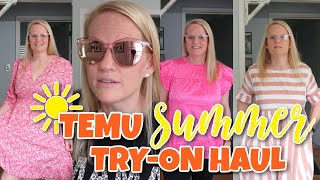 TEMU SUMMER TRYON HAUL | SO MANY COMFY CLOTHES AND LOW PRICED ACCS. *what I got vs what I ordered*