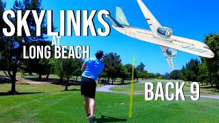 DRAMATIC DOGLEGS | Skylinks at Long Beach BACK 9 Course Vlog