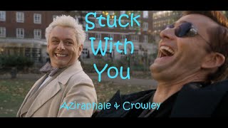 'Stuck With You'  Aziraphale & Crowley (Good Omens)