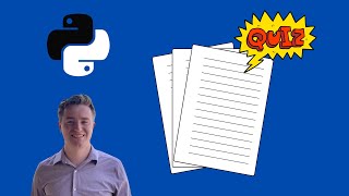 How To Code A Quiz App In Python | Programming Tutorials For Beginners