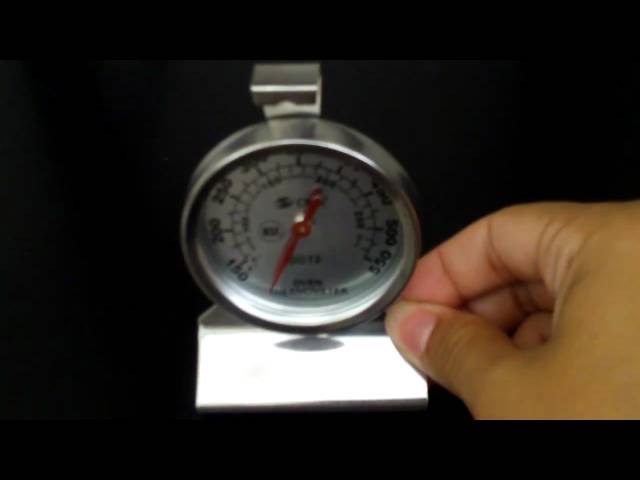 Oven Thermometer Only Reliable Way Know, Editorial Video, 10941278a