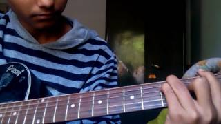 Video thumbnail of "Bhromor koyo giya(fakira) guitar chords"