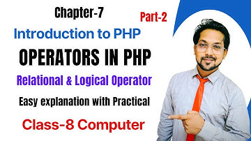 Chapter 7 Introduction to PHP | Part 2 | Class 8 Computer | PHP Programming Easy