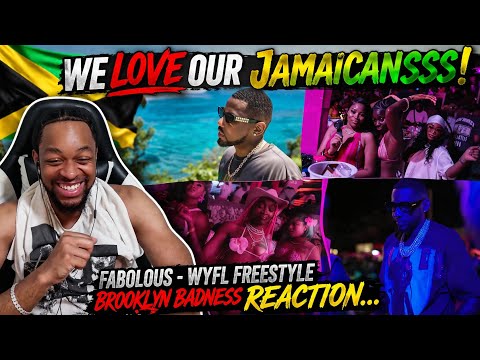 We LOVE OUR JAMAICANSSS! Fabolous - WYFL Freestyle Brooklyn Badness Reaction...