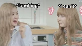 Memories of Rosé being playful with Lisa